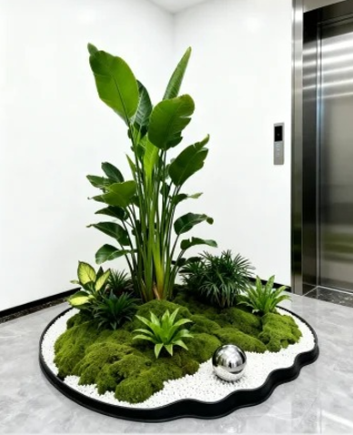 奉化室内植物租赁费用-奉化绿植租摆交易平台-宁波绿化养护服务-杭州湾商务花卉出租推荐